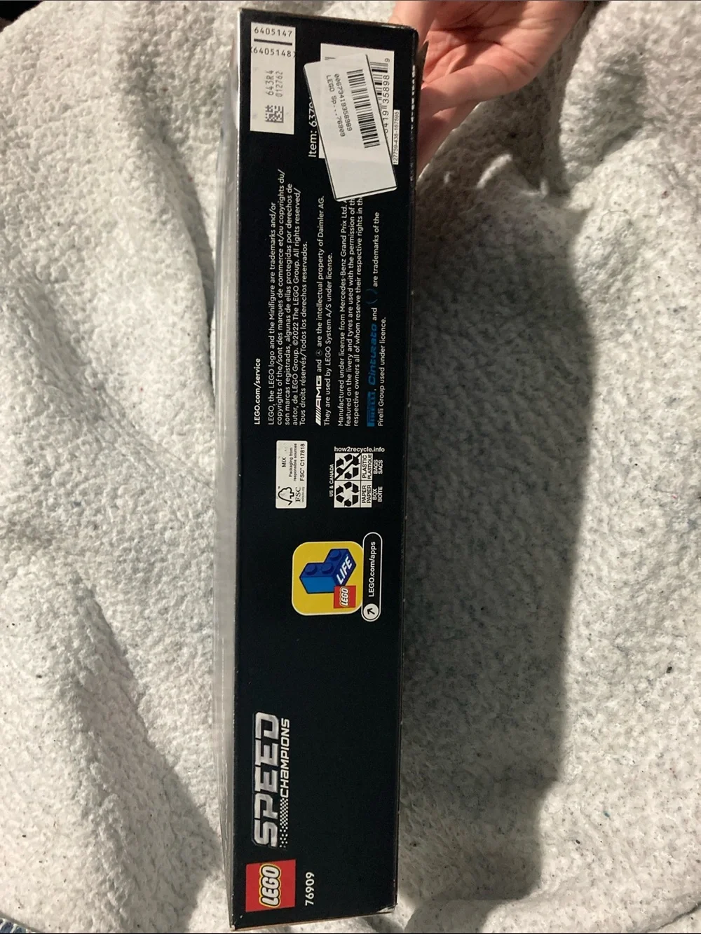Lego Speed Champions Mercedes-AMG GT3 & Project One - Black, Gray, Teal